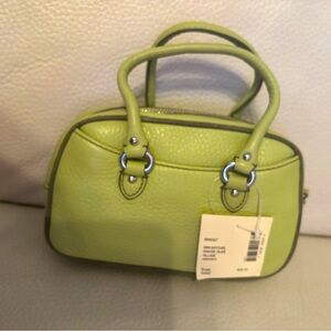 Cole Haan small mint color Leather bag